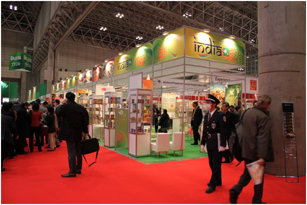 Indian Pavilion at FOODEX Japan 2015