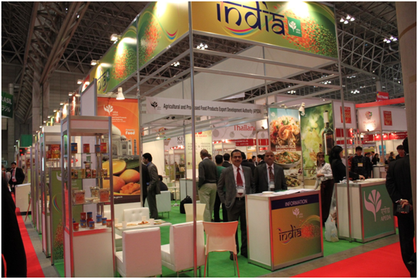 Indian Pavilion at FOODEX Japan 2015